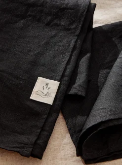 Natural linen napkins
