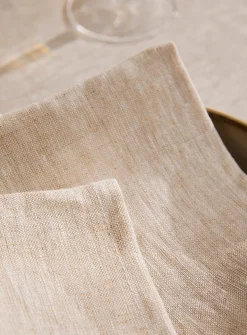 Natural pure linen napkin