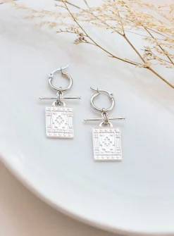 Navi silver earrings