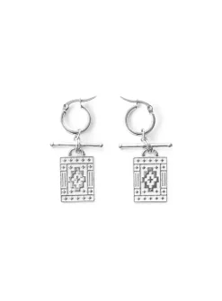 Navi silver earrings
