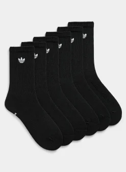 Neutral ribbed socks