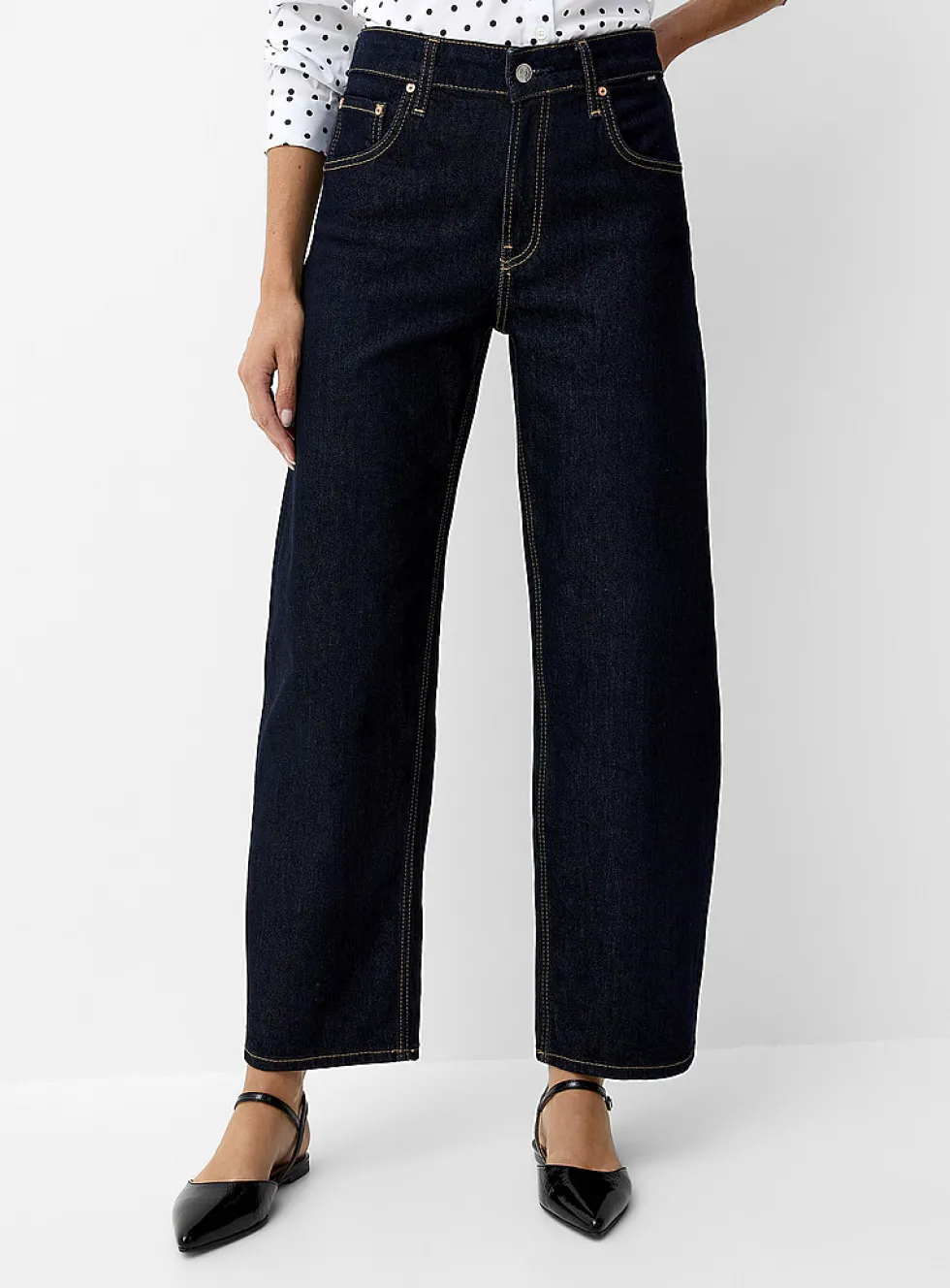 Nica dark indigo jean