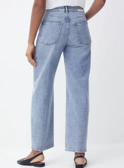 Nica faded pale indigo jean