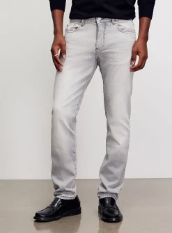 Nick bleached ash-grey jean