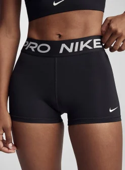 Nike Pro logo waist compression short