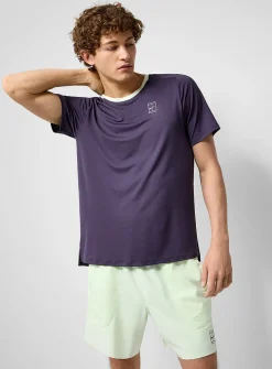 NikeCourt heritage emblem perforated jersey T-shirt