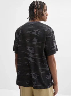 Nirvana camo T-shirt