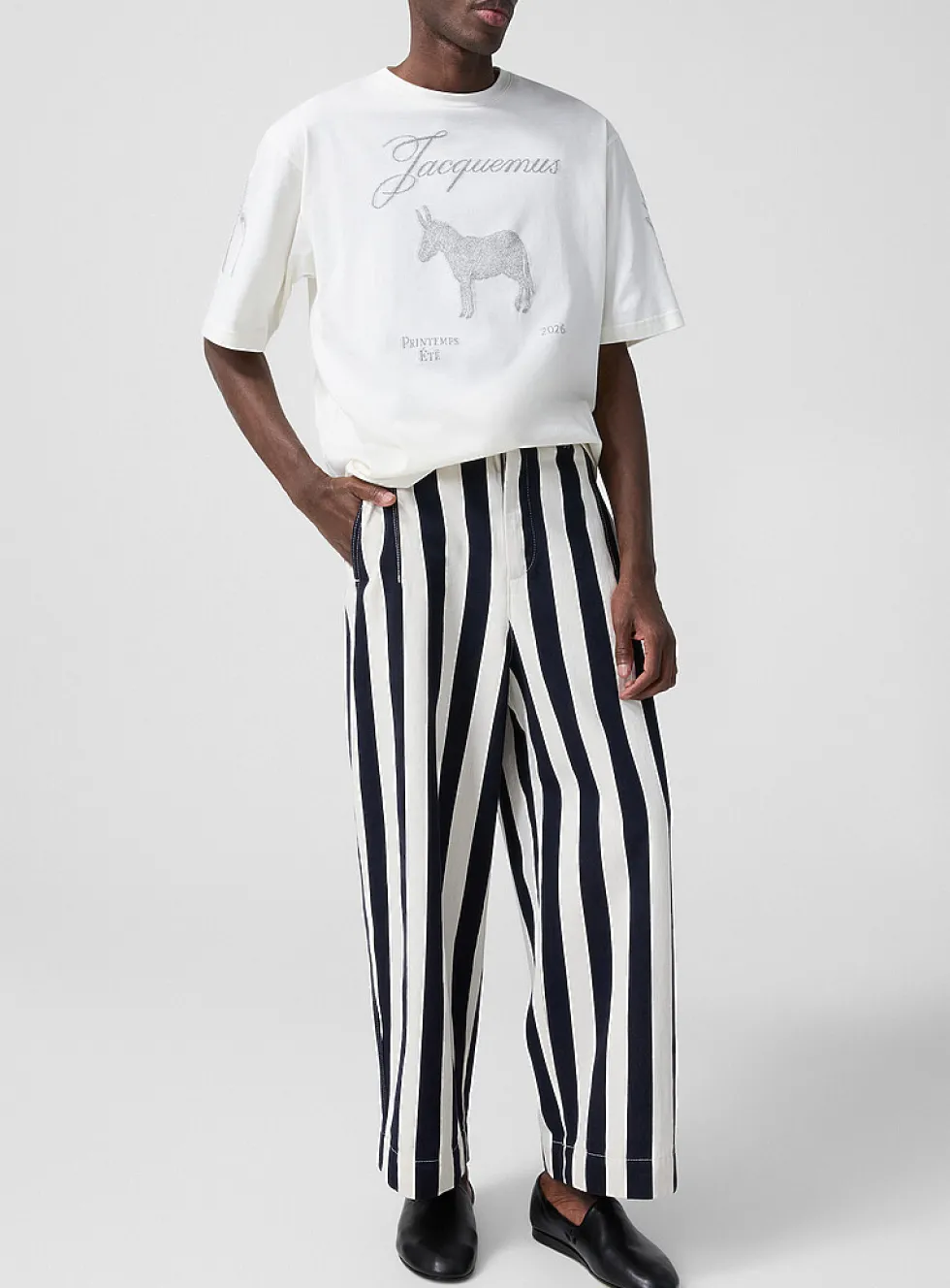 Nîmes parasol stripes pant