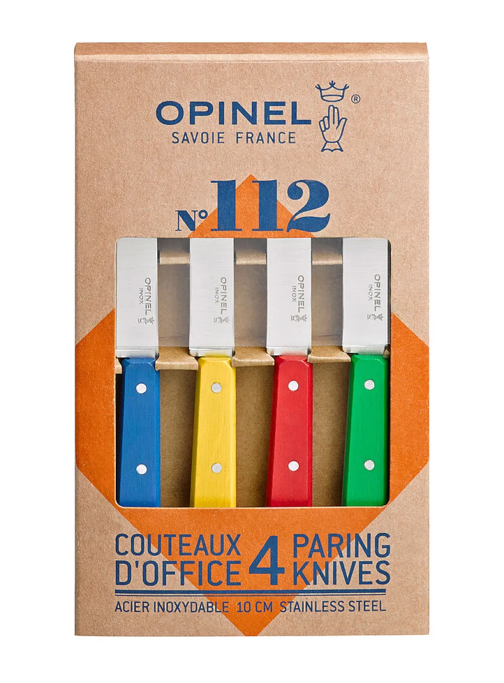 No. 112 colours pairing knives