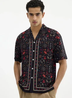 Nocturnal exoticism camp shirt
