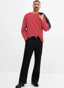 Nocturnal indigo pleated jean