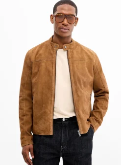 Nolan genuine suede jacket