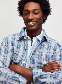 Nomad jacquard overshirt