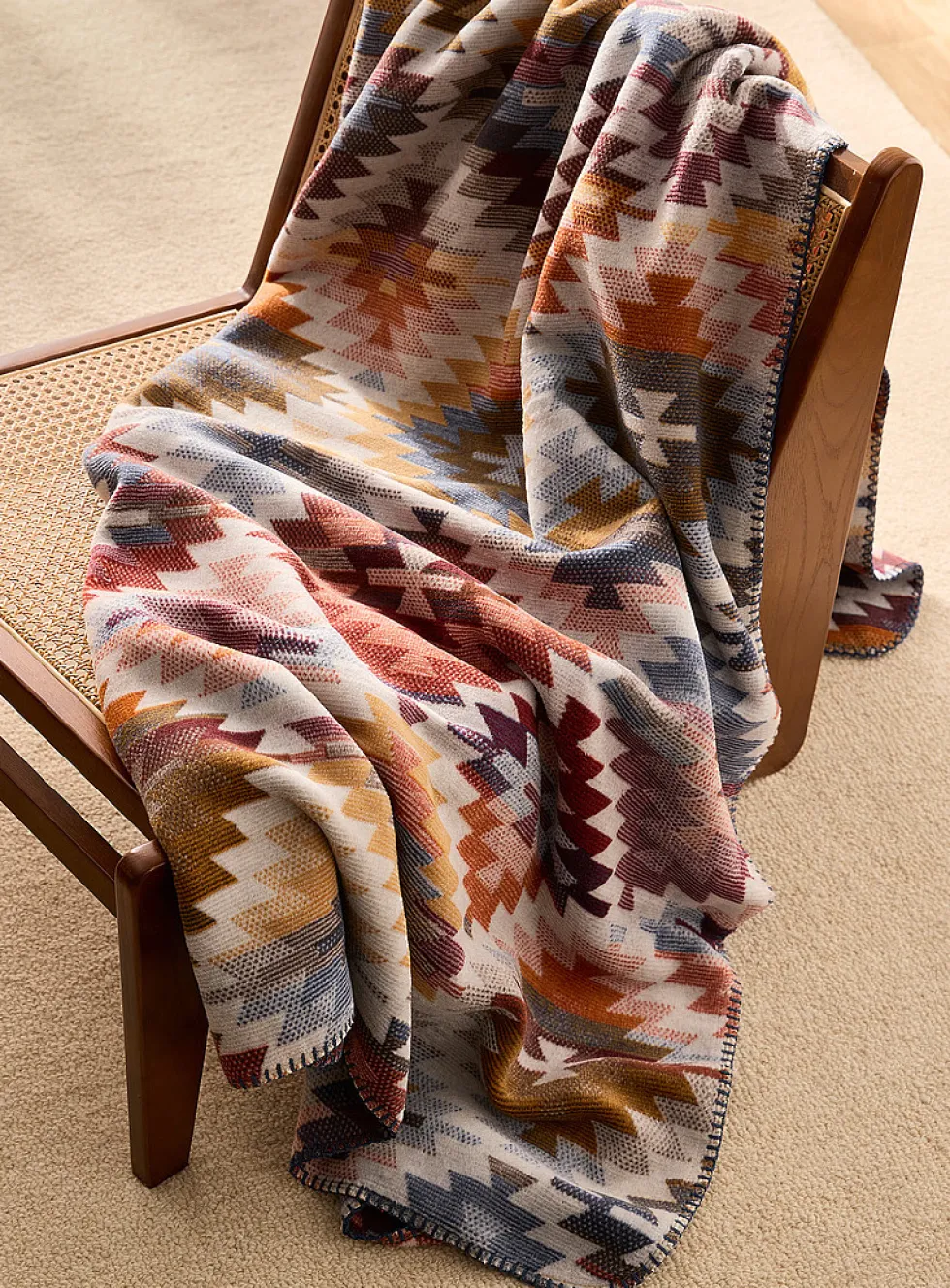Nomad Light ornamental patterns throw