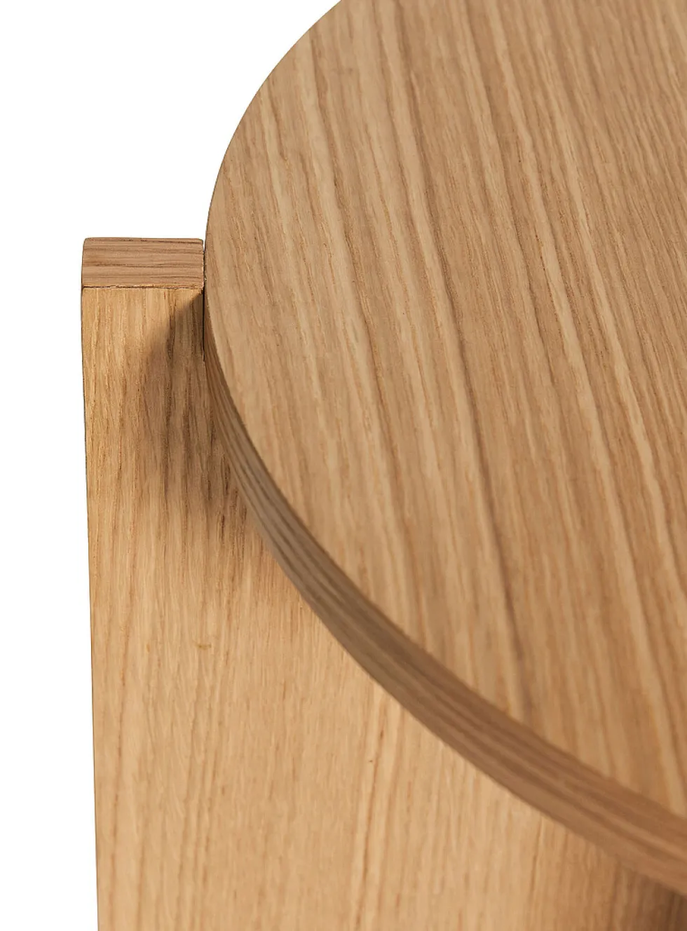 Nomad natural wood plant stand