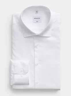 Non-iron sateen shirt