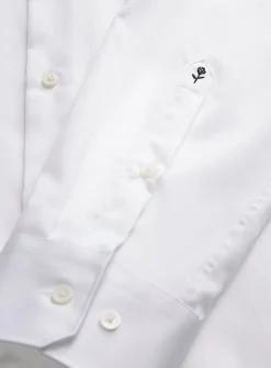 Non-iron sateen shirt