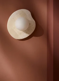 Nopal onyx asymmetrical light fixture