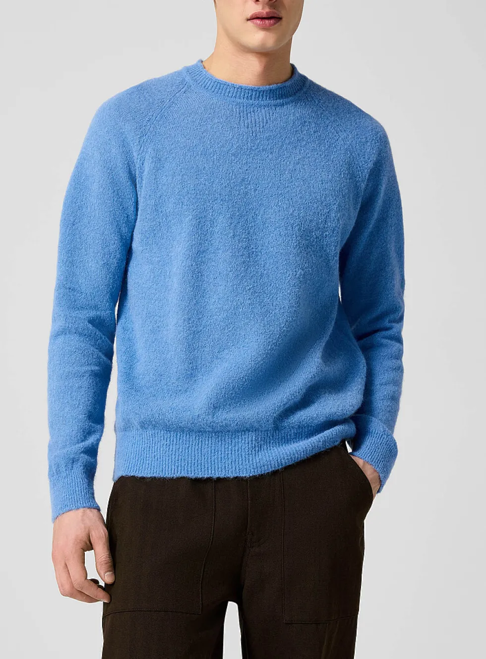 Nordrevik raglan sleeve alpaca wool sweater