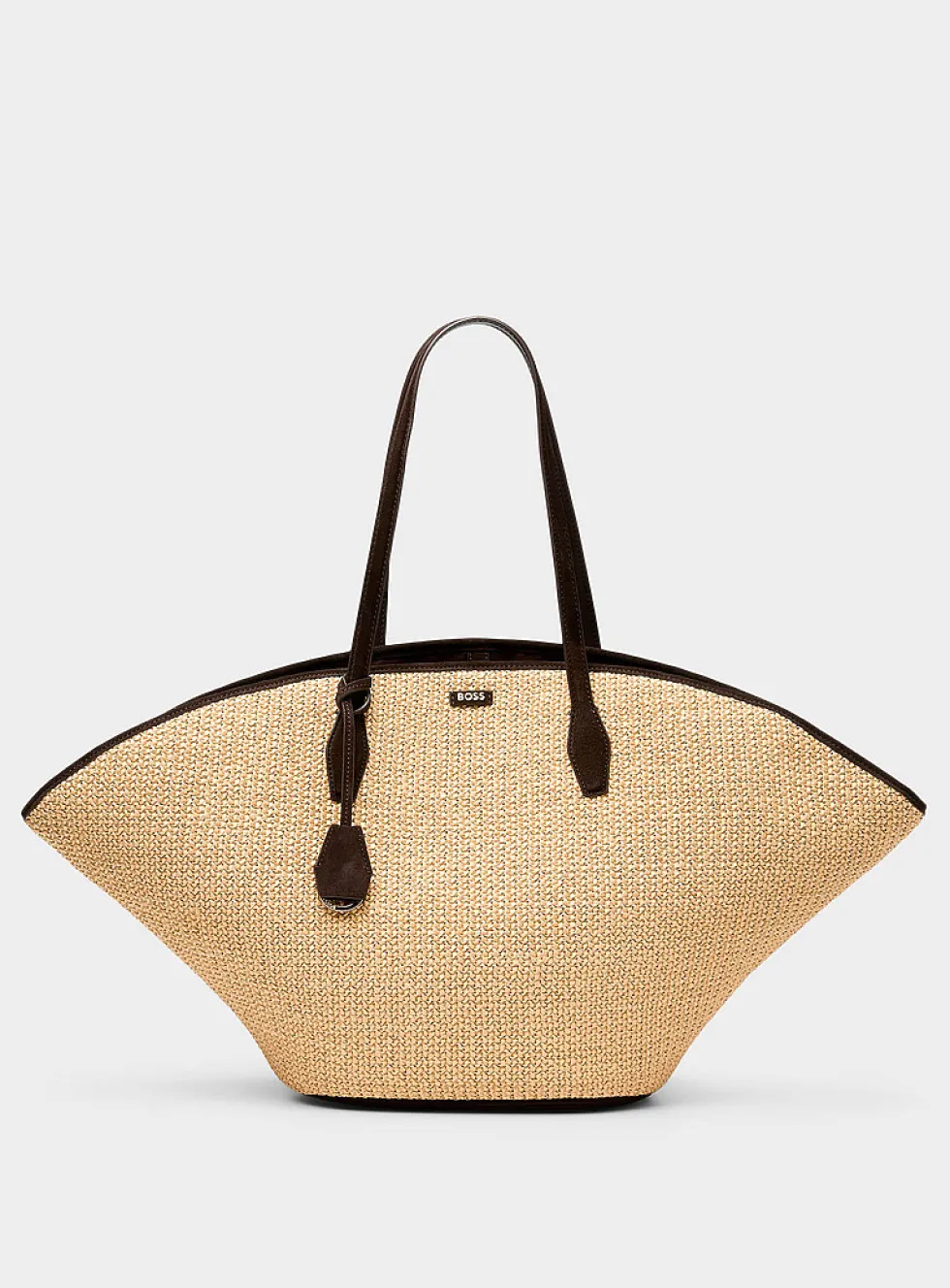 Numah braided straw XXL tote bag