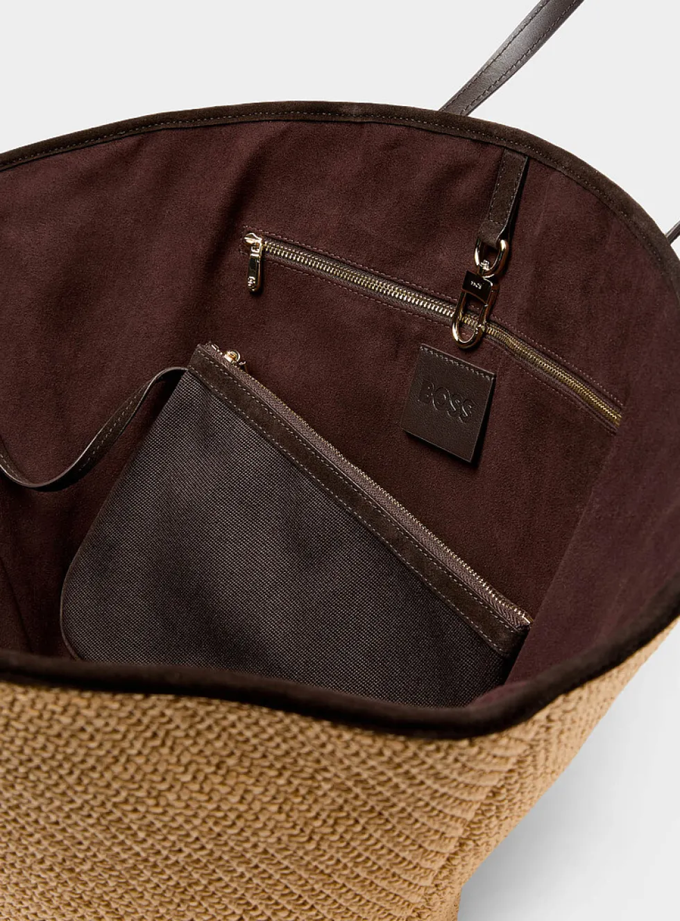 Numah braided straw XXL tote bag