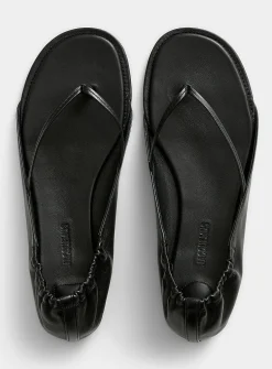Nu-pieds leather sandals