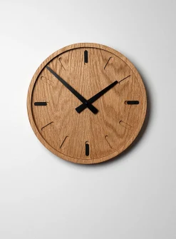 Oak clock