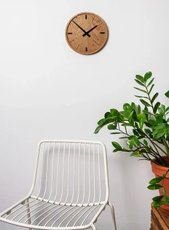 Oak clock