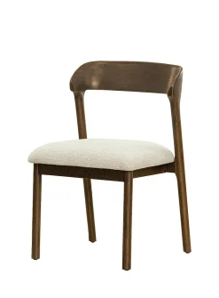 Oak wood dining room chairs
