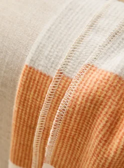 Oasis colourful stripes throw