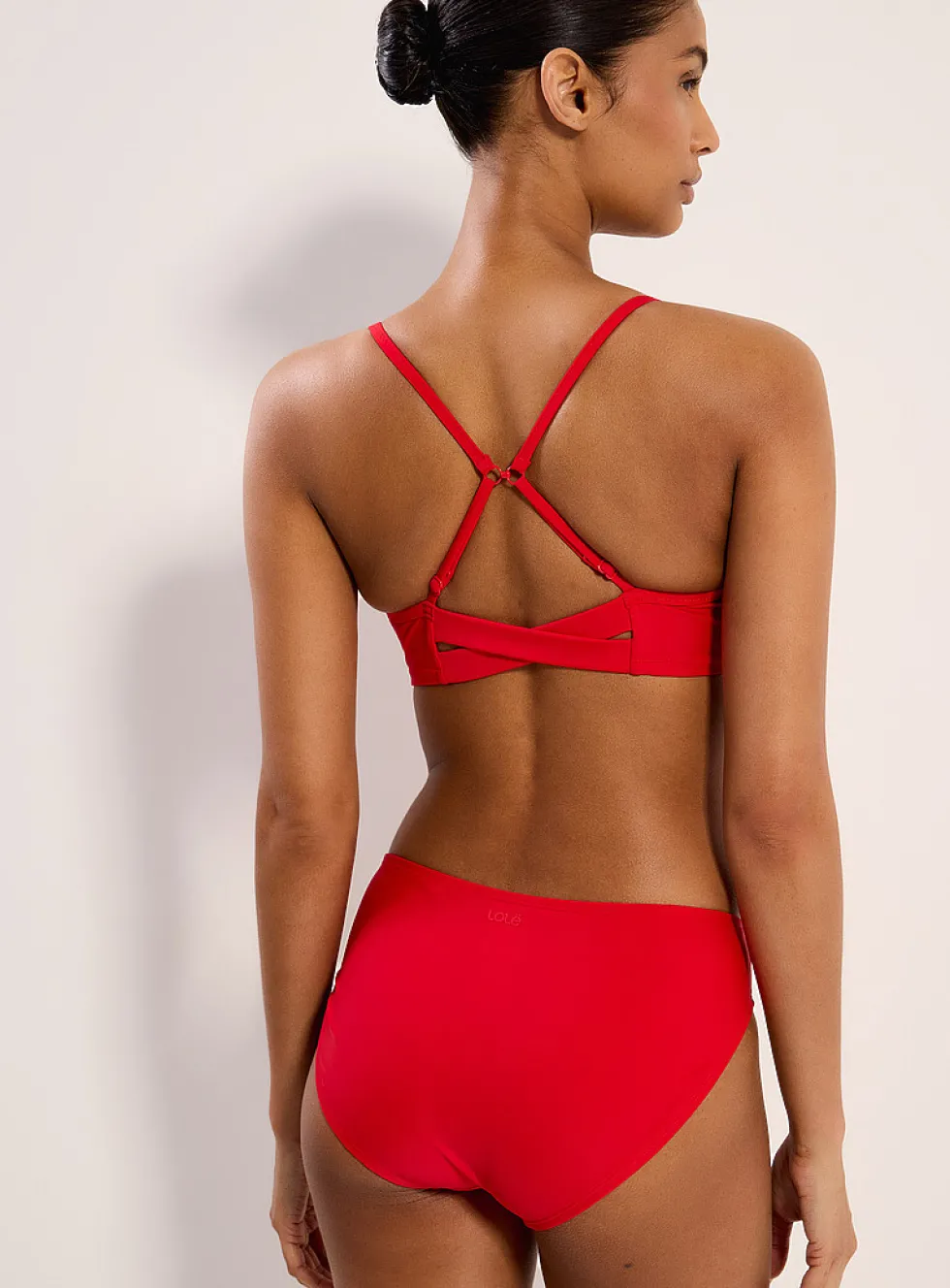 Ocean mid-rise striped hipster bottom