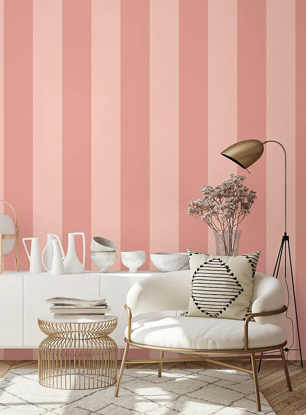 Offshore self-adhesive wallpaper strip