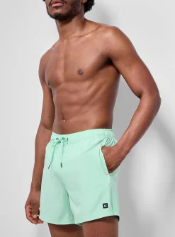 Oh Buoy stretch solid swim trunk