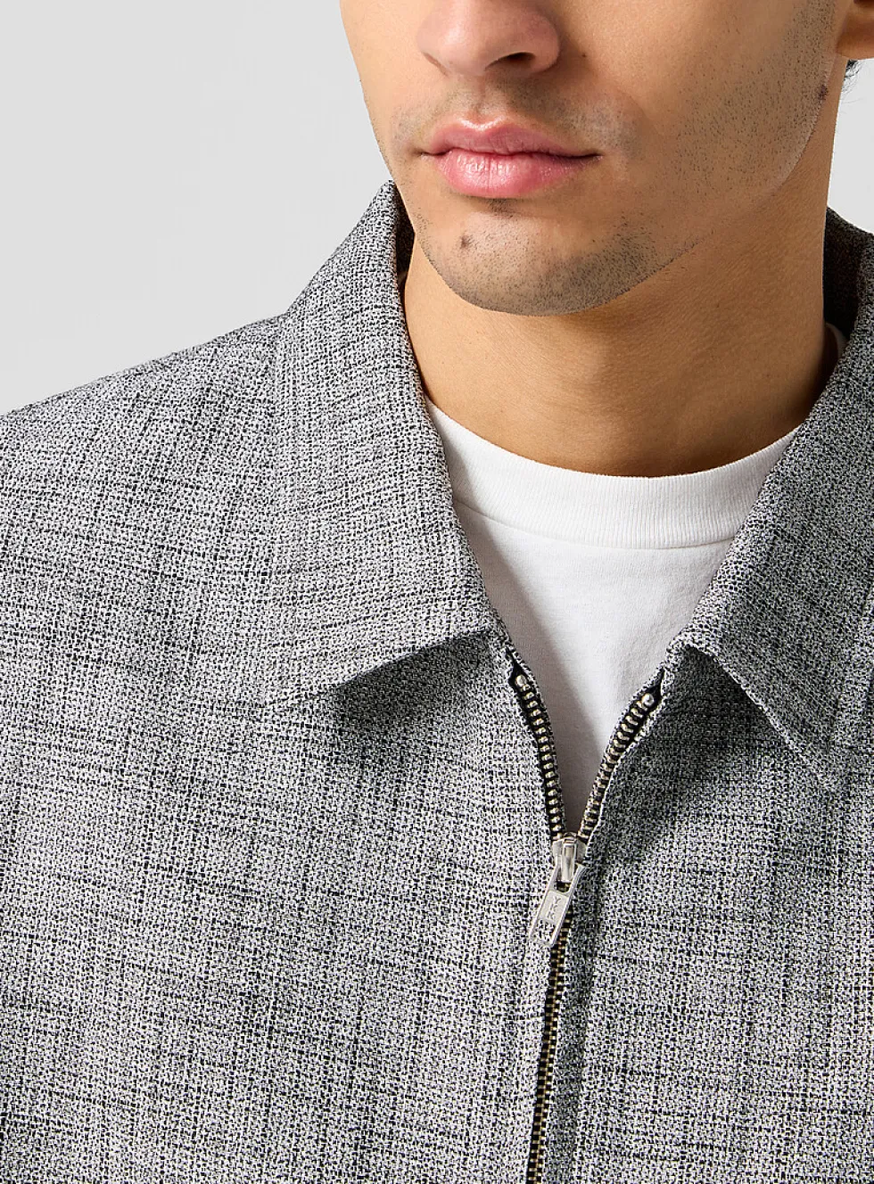 Ohio woven zip-up jacket
