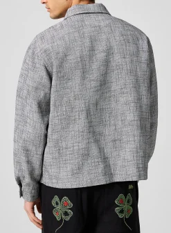 Ohio woven zip-up jacket