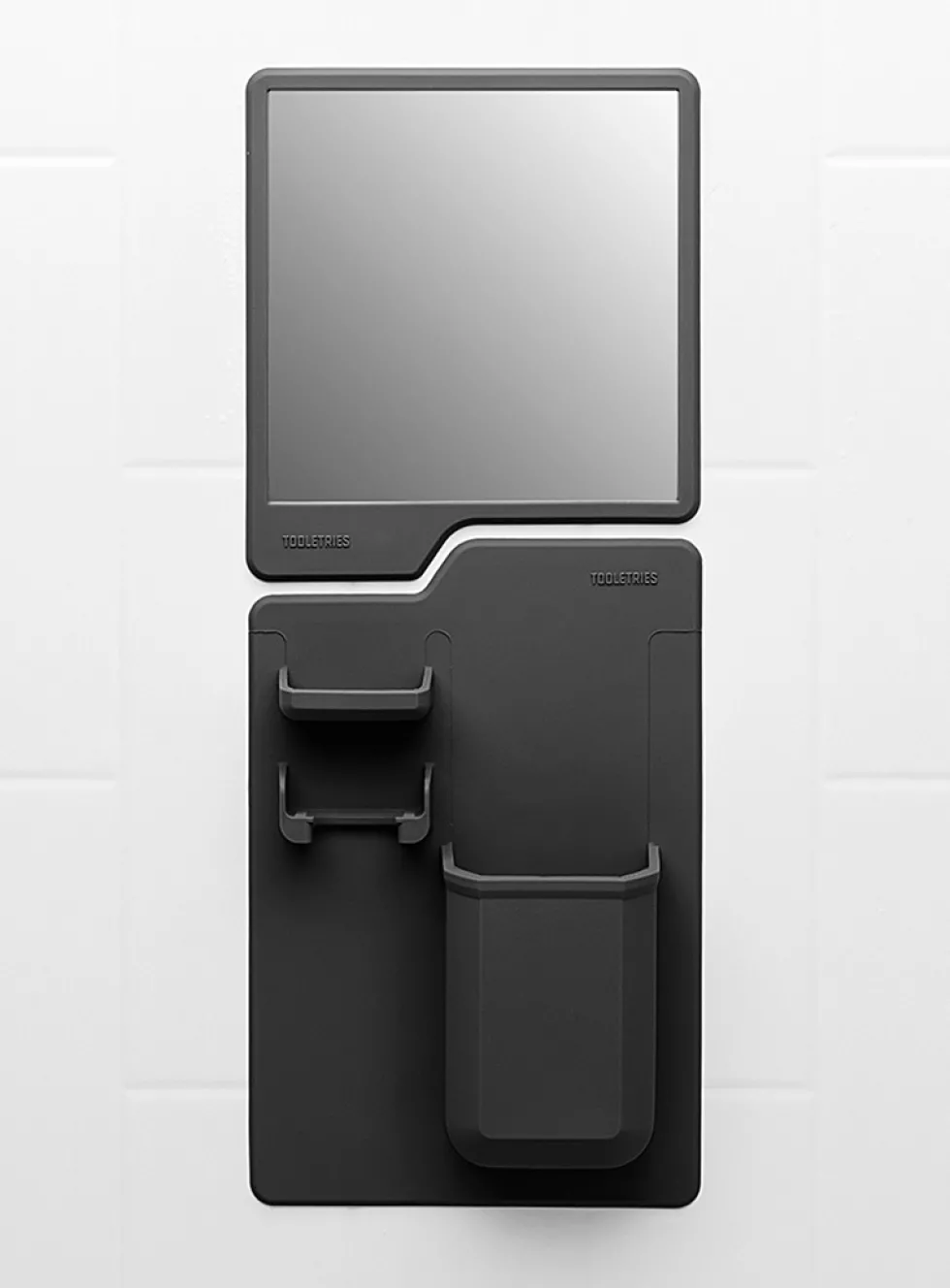 Oliver mirror and Harvey holder set