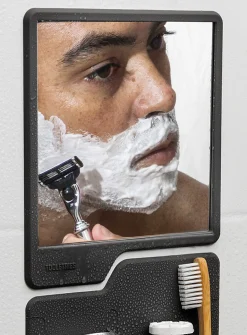 Oliver mirror and Harvey holder set