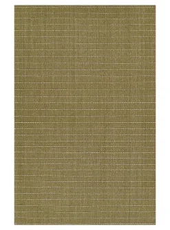 Oliver topstitched lines handcrafted rug
