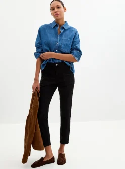 Olivia patch pockets ultra stretch jean