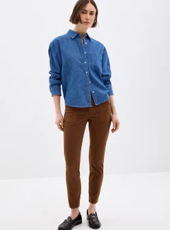 Olivia patch pockets ultra stretch jean