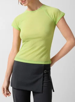 Omu sheer raglan T-shirt