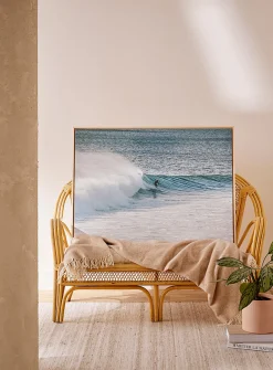 Onde atlantique art print