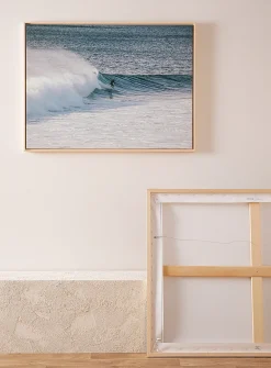 Onde atlantique art print