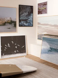Onde atlantique art print