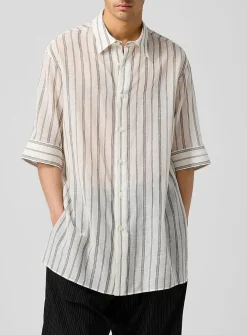 Ong striped short-sleeve shirt
