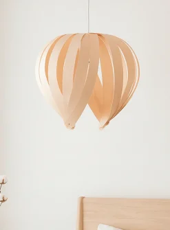 Open hazelnut hanging lamp