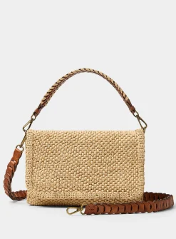 Opera crochet raffia bag