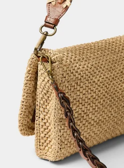Opera crochet raffia bag