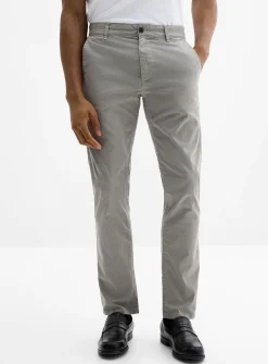 Optical pattern chinos