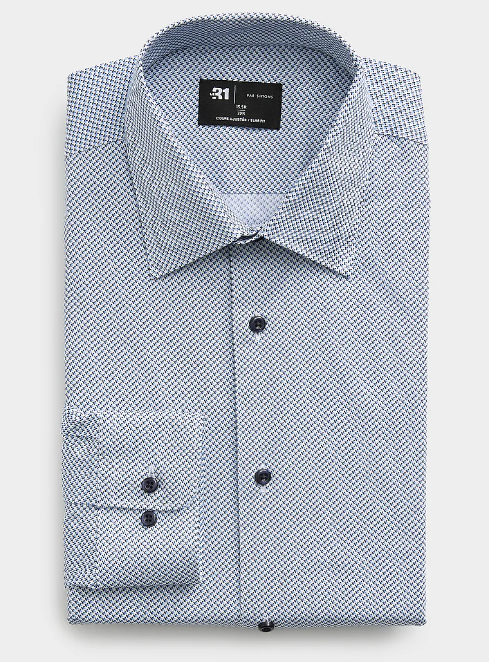 Optical sticks stretch shirt